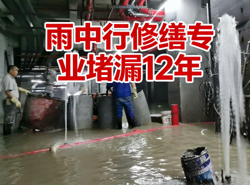 宝山地下室防水堵漏案例